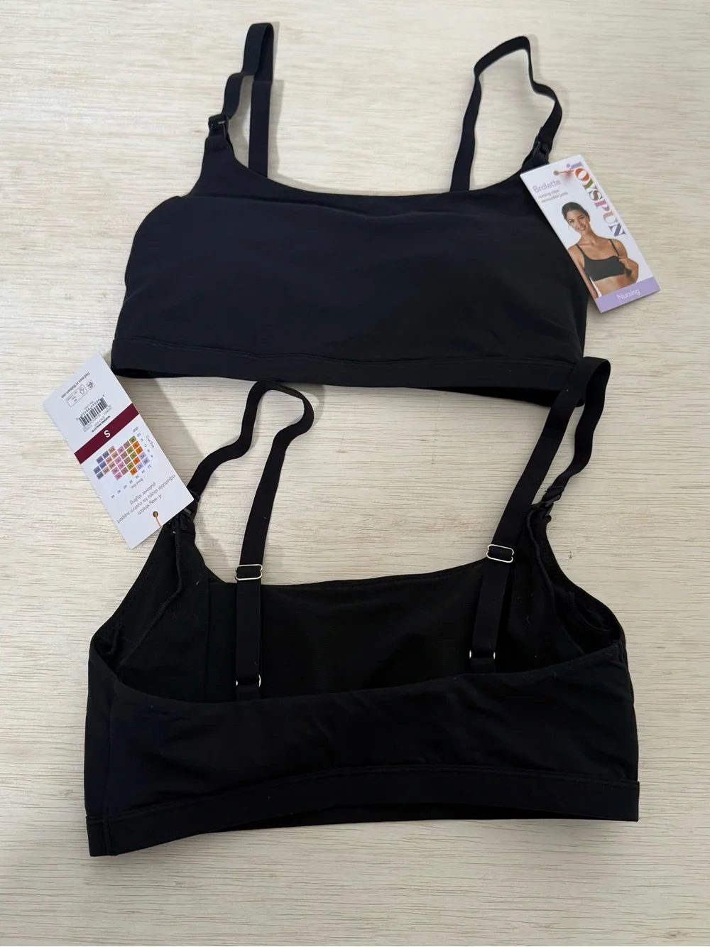 Joyspun Nursing Bralette- 2 Pack- NWT